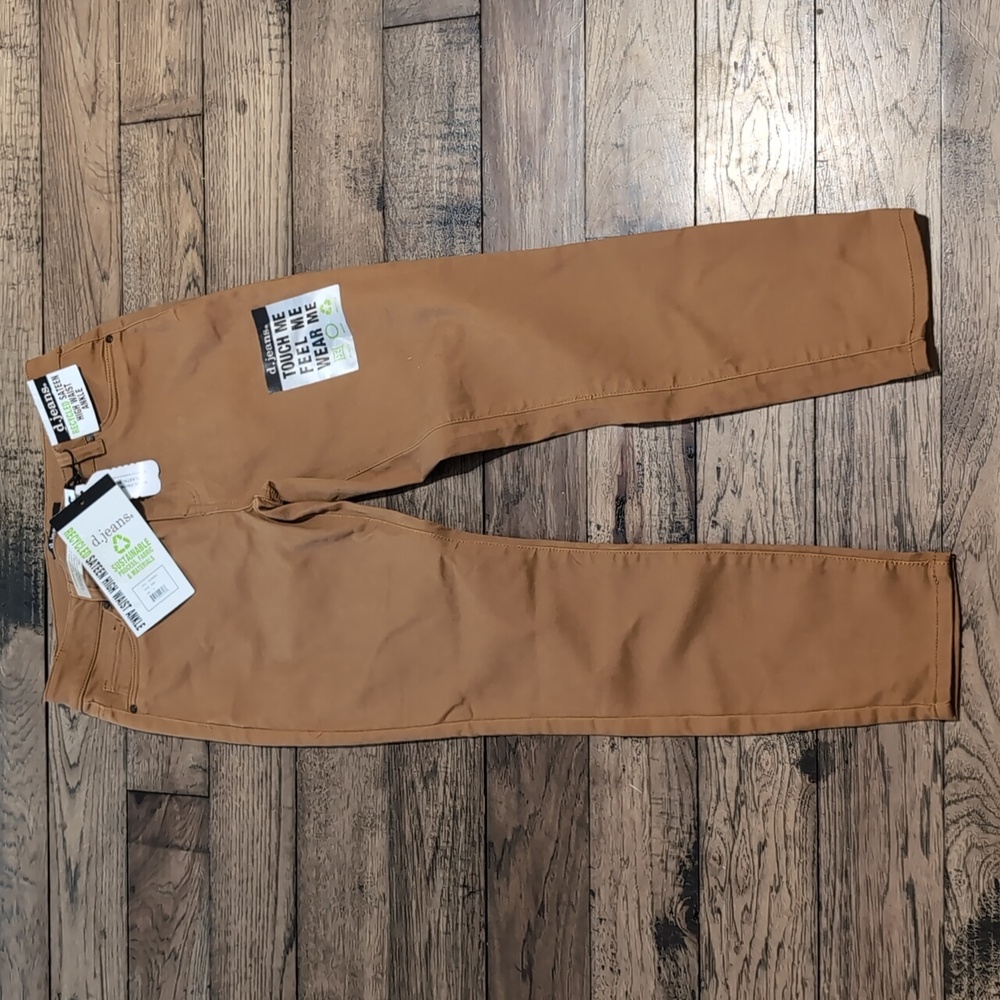 D.jeans Khaki High Waist Ankle Pants